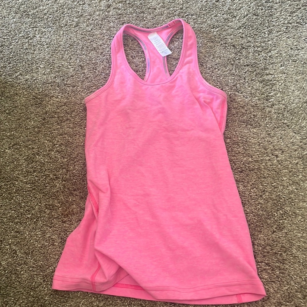 Pink ivivva tank top size 8